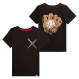 Appaman Boys Baseball Graphic s/s Tee ~ Black