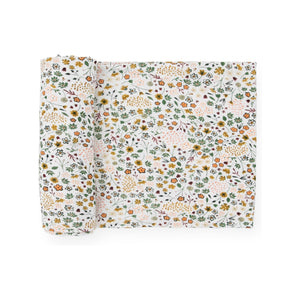 Little Unicorn Cotton Muslin Swaddle ~ Pressed Petals