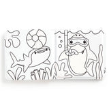 Mudpuppy Shark Splash! Color Magic Bath Book