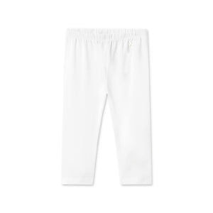 Mayoral Baby Girl Basic Leggings ~ White