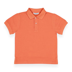 Mayoral Boys Basic s/s Polo ~ Dark Peach