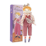 Moulin Roty Les Parisiennes Mademoiselle Eglantine Doll w/ Overalls ~ Limited Edition