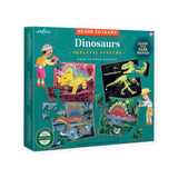 eeBoo Dinosaurs Skeletal Systems 36pc Puzzles Set of 4