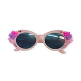 Bari Lynn Gummy Sunglasses w/ Stones