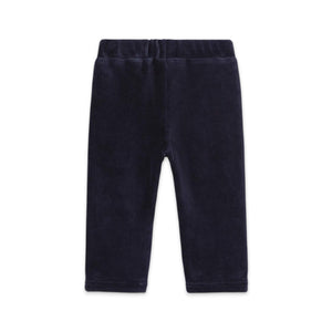 Mayoral Baby Boy Ribbed Velour Pants ~ Blue