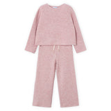 Mayoral Girls Knit Sweater & Wide Leg Pants Set ~ Makeup