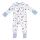 Angel Dear 2 Way Zipper Convertible Romper ~ Sailor Sea Creatures