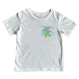Rowdy Sprout Grateful Dead Kaleidoscope Bears s/s T-shirt ~ Vintage White