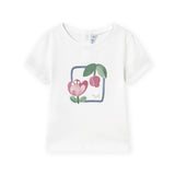 Mayoral Baby Girl Zip Sweatshirt, Tee & Joggers Set ~ Rose