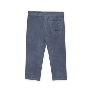 Mayoral Baby Boy Micro-Cord Lined Pants ~ Blue Whale