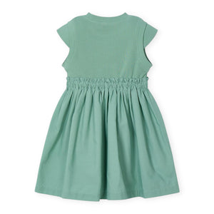 Mayoral Girls Cap Sleeve Dress ~ Mint
