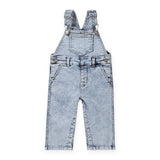 Molo Baby Spark Denim Overalls ~ Blast Blue