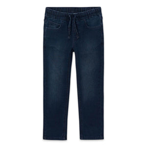 Mayoral Boys Soft Denim Joggers ~ Blue/Black
