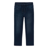 Mayoral Boys Soft Denim Joggers ~ Blue/Black