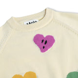 Molo Baby Gilby Knit Sweater & Solana Knit Pants Set ~ Heart Vibes