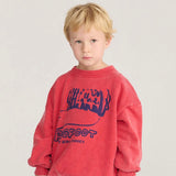 Bobo Choses Boys Bigfoot By BC Sweatshirt ~ Red