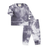 Paige Lauren Eco-Hacci Tie Dye Pullover & Pant Sets ~ Gray