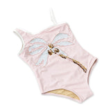 Shade Critters Coco Palm Swimsuit w/ Sequins ~ Pink