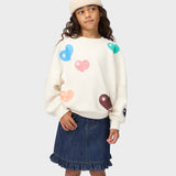 Molo Marika Sweatshirt ~ Bubble Hearts
