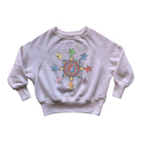 Rowdy Sprout Baby Grateful Dead Circle Bears Raglan Sweatshirt ~ Preppy Pink