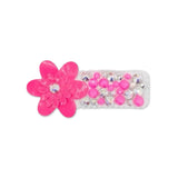 Bari Lynn Patent Flower Crystallized Clip