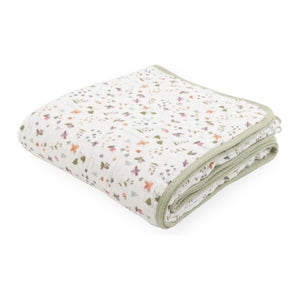 Little Unicorn Cotton Muslin Quilt ~ Garden Bees