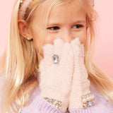 Super Smalls Cotton Candy Jeweled Gloves
