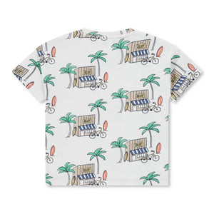 Babyface Boys Surf Shop Print s/s T-Shirt ~ Cloud