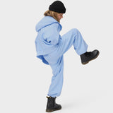 Molo Martina Zip Hoodie & Adriana Sweatpants Set ~ Topaz Blue