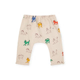 Bobo Choses Baby Wonder Horse Printed Sweatshirt & Harem Pants Set ~ Off-White