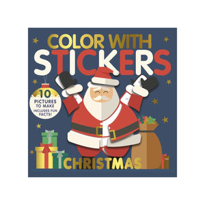 Color with Stickers: Christmas