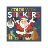 Color with Stickers: Christmas