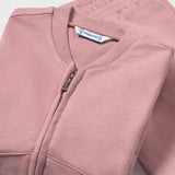 Mayoral Baby Girl Zip Sweatshirt, Tee & Joggers Set ~ Rose