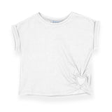 Mayoral Girls s/s Heart Shirt ~ White
