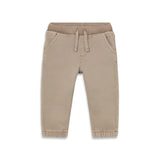 Mayoral Baby Boy Twill Jogger Pants ~ Dark Taupe