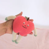 Blabla Knit Rattle ~ Apple