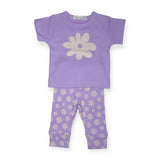 Little Mish Daisy Tee & Pant Set ~ Lilac