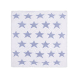 Angel Dear Chenille Blanket ~ Dusty Blue Stars