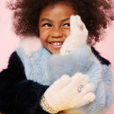 Super Smalls Cotton Candy Jeweled Gloves