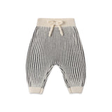 Quincy Mae Relaxed Chunky Knit Sweater & Pants Set ~ Midnight Stripe