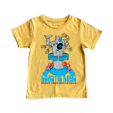 Rowdy Sprout Baby Beastie Boys Robot s/s Tee ~ Sunset