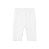 Mayoral Baby Girl Basic Capri Leggings ~ White