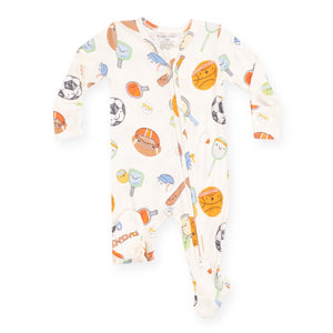 Angel Dear 2 Way Zipper Footie ~ Sports Ball Friends