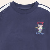 Huxbaby Sporty Stripe Sweatshirt & Sweatpants Set ~ Ink