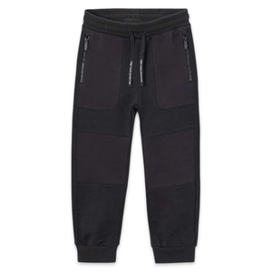 Mayoral Boys Bi-material Sweatpants ~ Blackboard