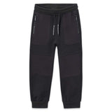 Mayoral Boys Bi-material Sweatpants ~ Blackboard
