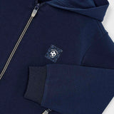 Mayoral Boys Hoodie & Sweatpants w/ Zippers Set ~ Navy