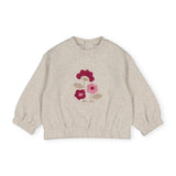 Mayoral Baby Girl Embroidered Sweatshirt & Flare Leggings Set ~ Rose
