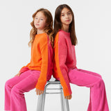 Molo Aida Cord Pants ~ Shocking Pink