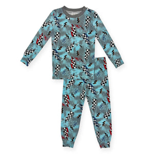 Esme l/s Pj Set ~ Thunderbolt